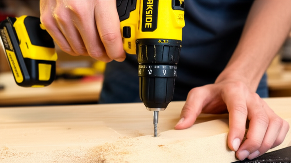  Perceuse 20V - En utilisation