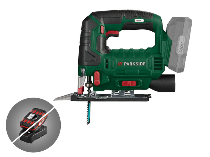 PSTDA 20-Li B3  Scie sauteuse sans fil avec mouvement pendulaire, 20 V